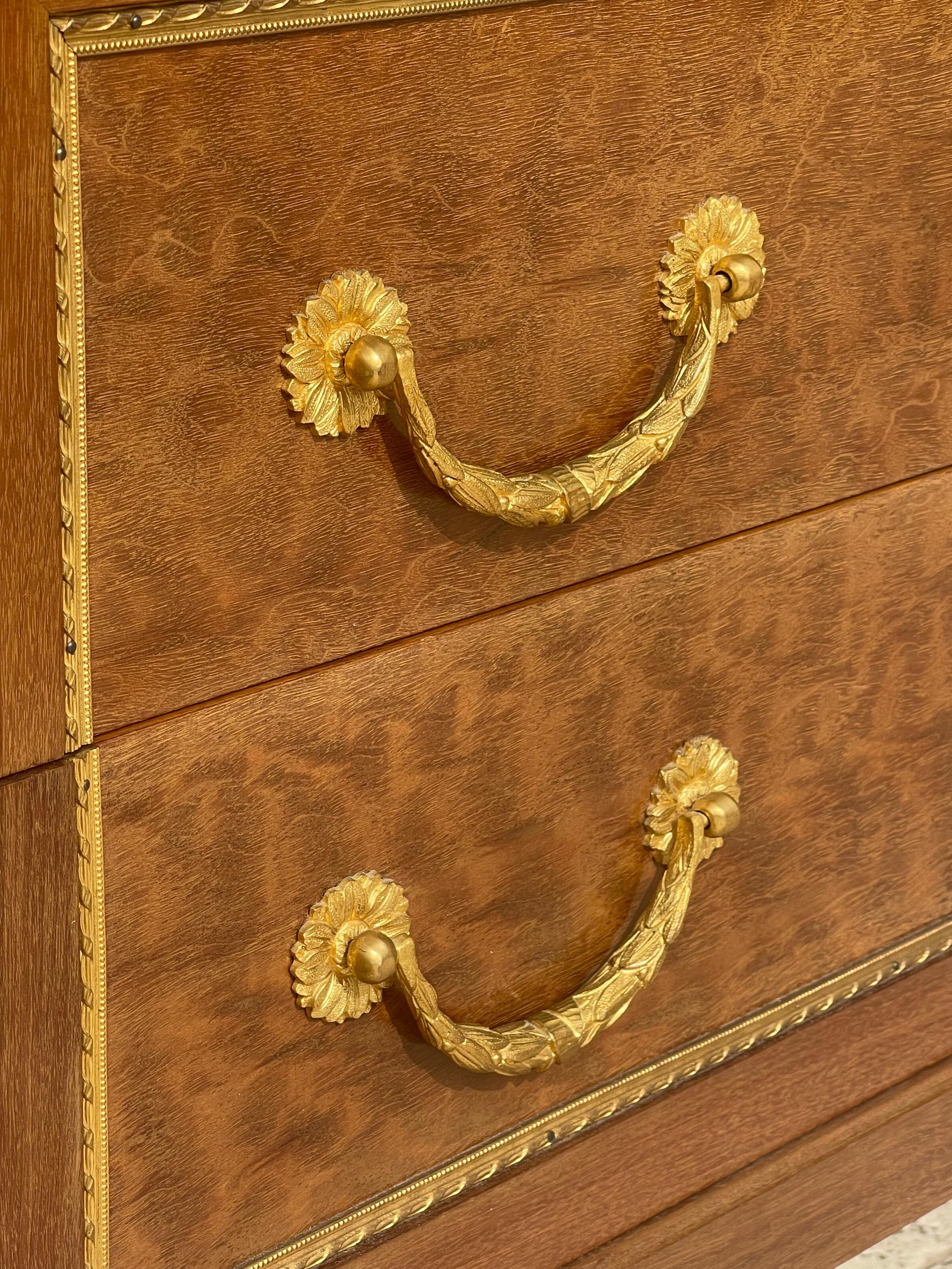 Louis XVI Style Chest of Drawers, XXth century For Sale 2