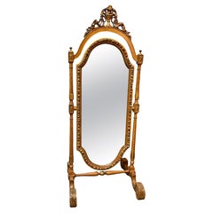 Louis XVI Style Cheval Mirror
