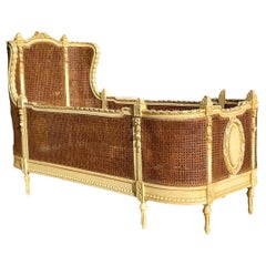 Antique Louis XVI Style Children's Bed