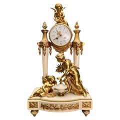 Louis XVI Table Clocks and Desk Clocks