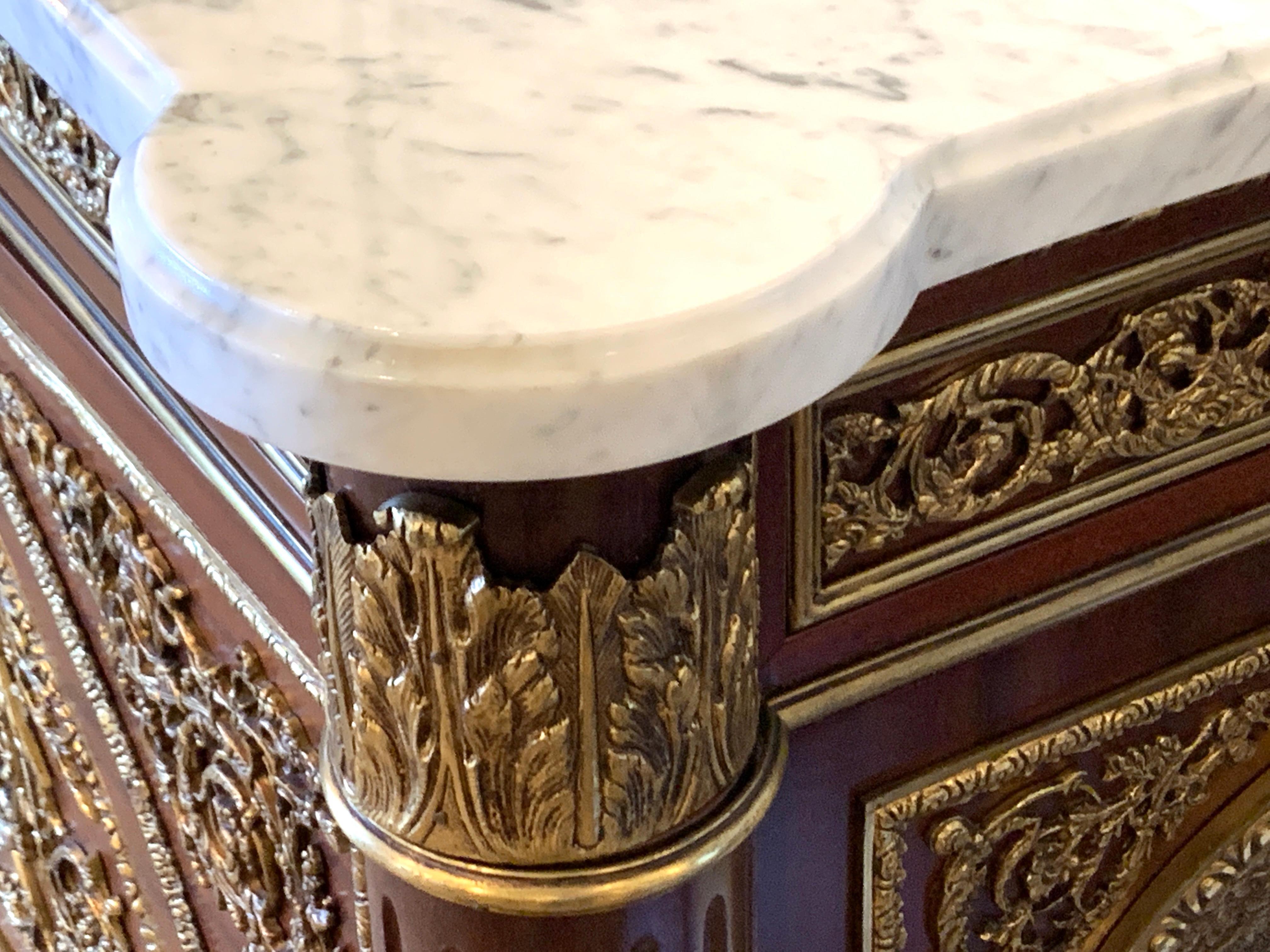 French Louis XVI Style Commode after Benneman and Stöckel Model for Marie-Antoinette