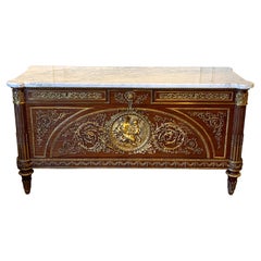 Vintage Louis XVI Style Commode after Benneman and Stöckel Model for Marie-Antoinette