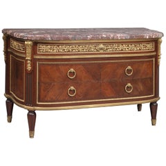 Louis XVI Style Commode after the Model by Leleu by François Linke, circa 1910