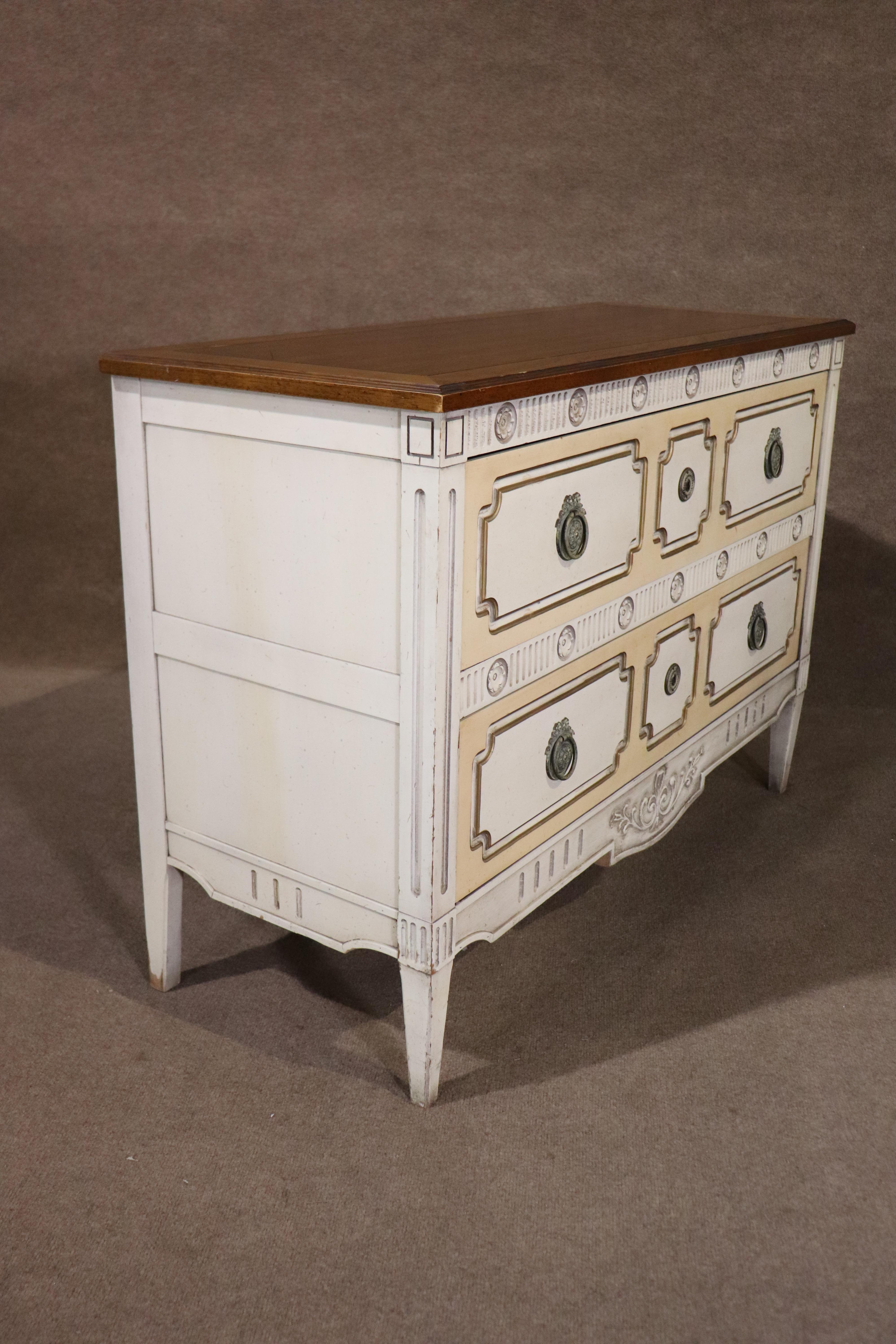 Louis XVI Style Commode by Drexel For Sale 9
