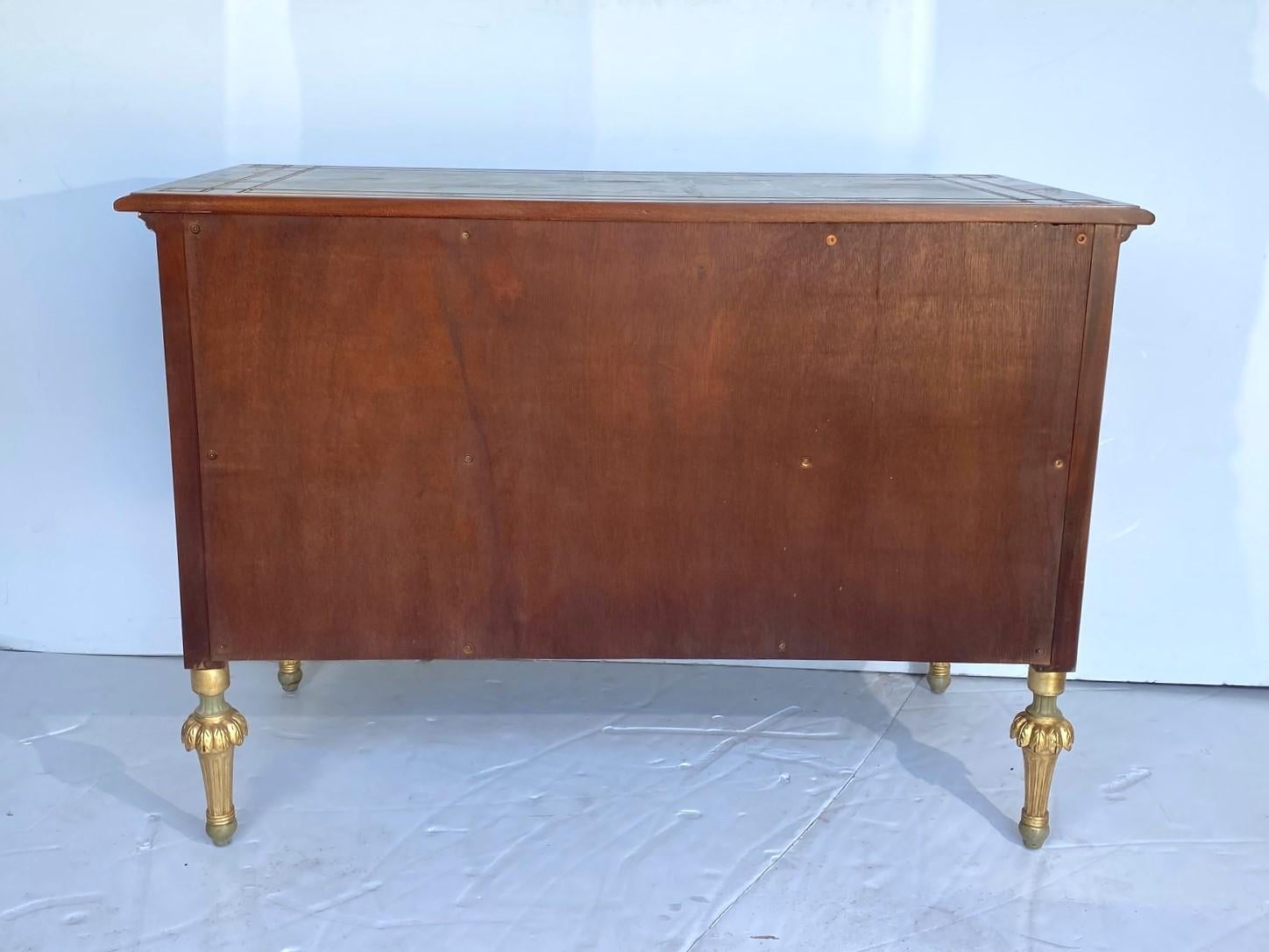 Late 20th Century Louis XVI Style Commode For Sale