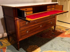 Louis XVI Style Commode With Pull-Out Desk Compartment, France, Circa: 1890