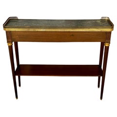 Louis XVI Style Console Desserte Table