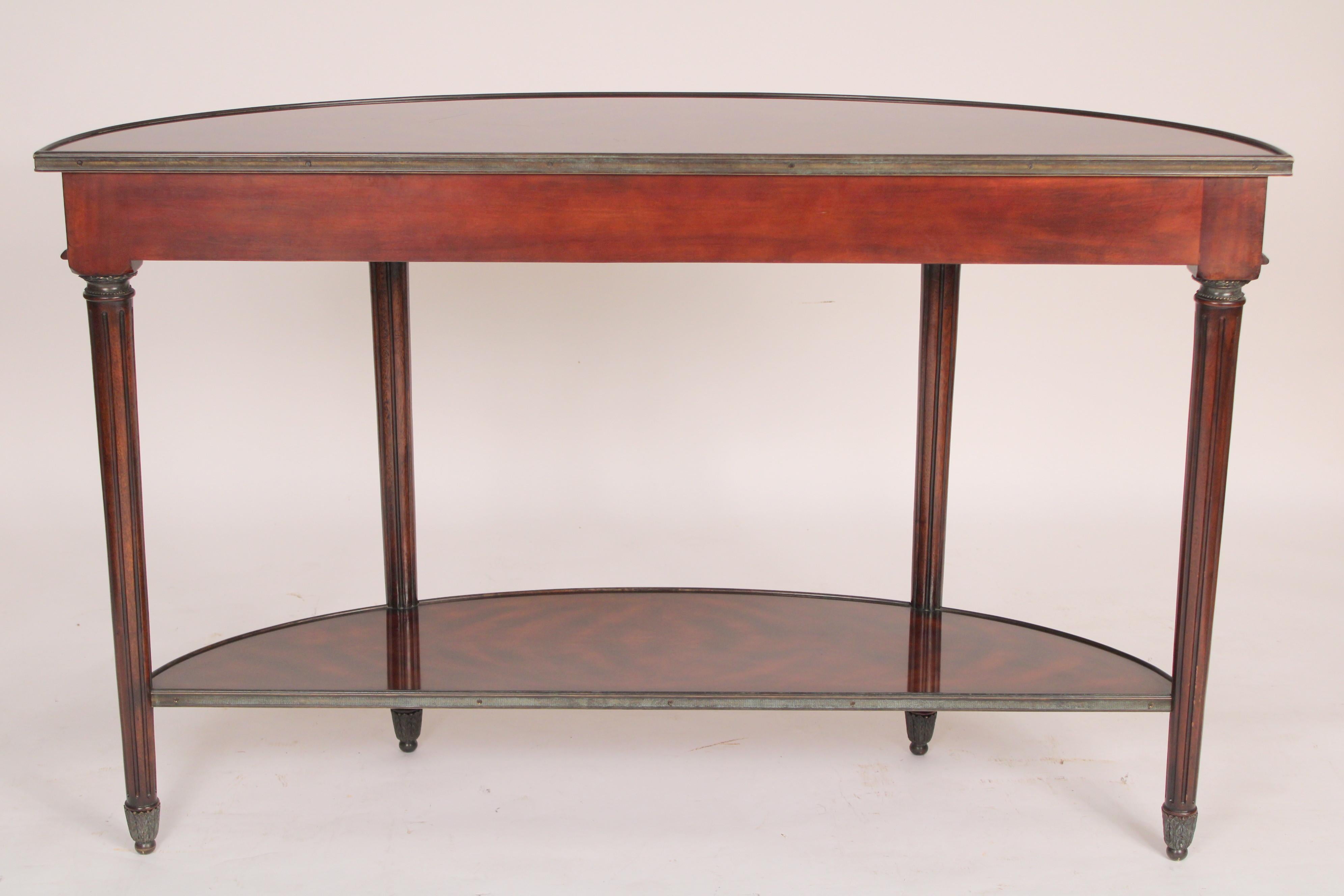 Louis XVI Style Console Table by Theodore Alexander 7
