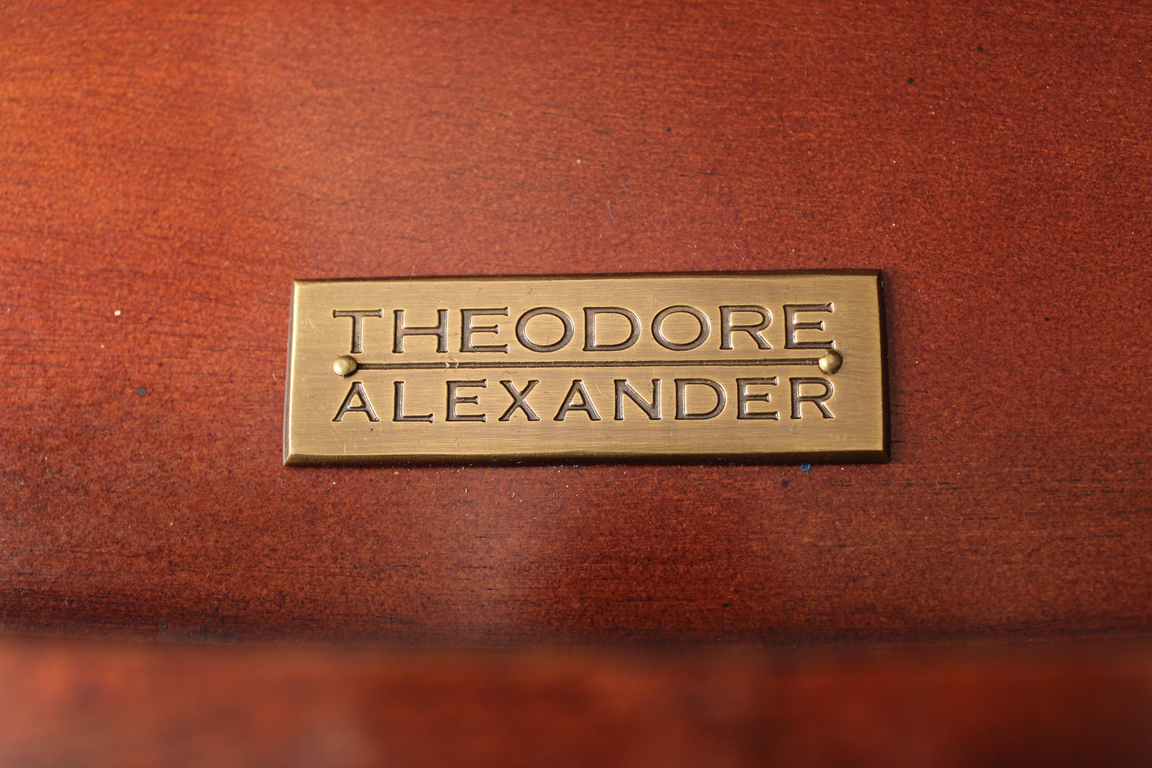 Louis XVI Style Console Table by Theodore Alexander 8