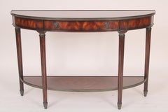 Louis XVI Style Console Table by Theodore Alexander