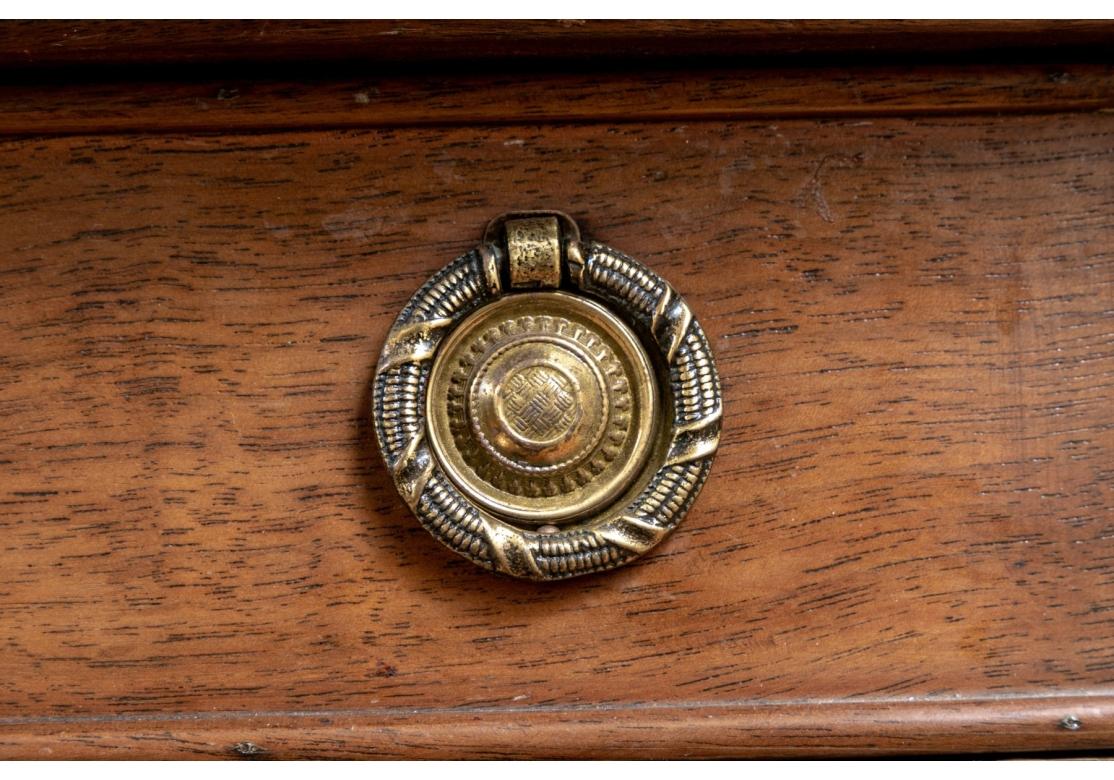Louis XVI Style Console Table  with Flip Top For Sale 2