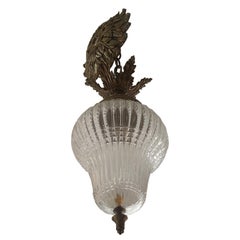 Lampadario di cristallo in stile Luigi XVI