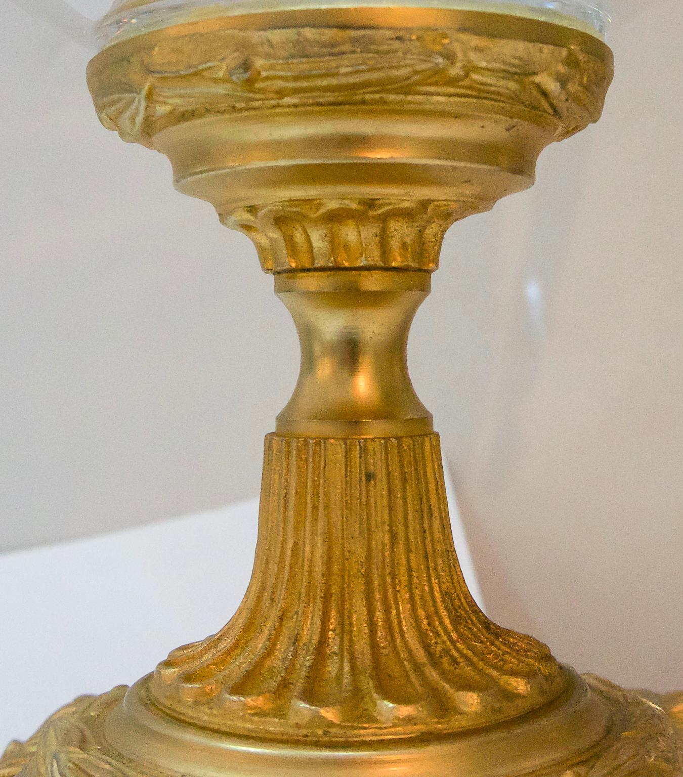 Louis XVI Style Crystal and Bronze Vase by Martin Benito  For Sale 6