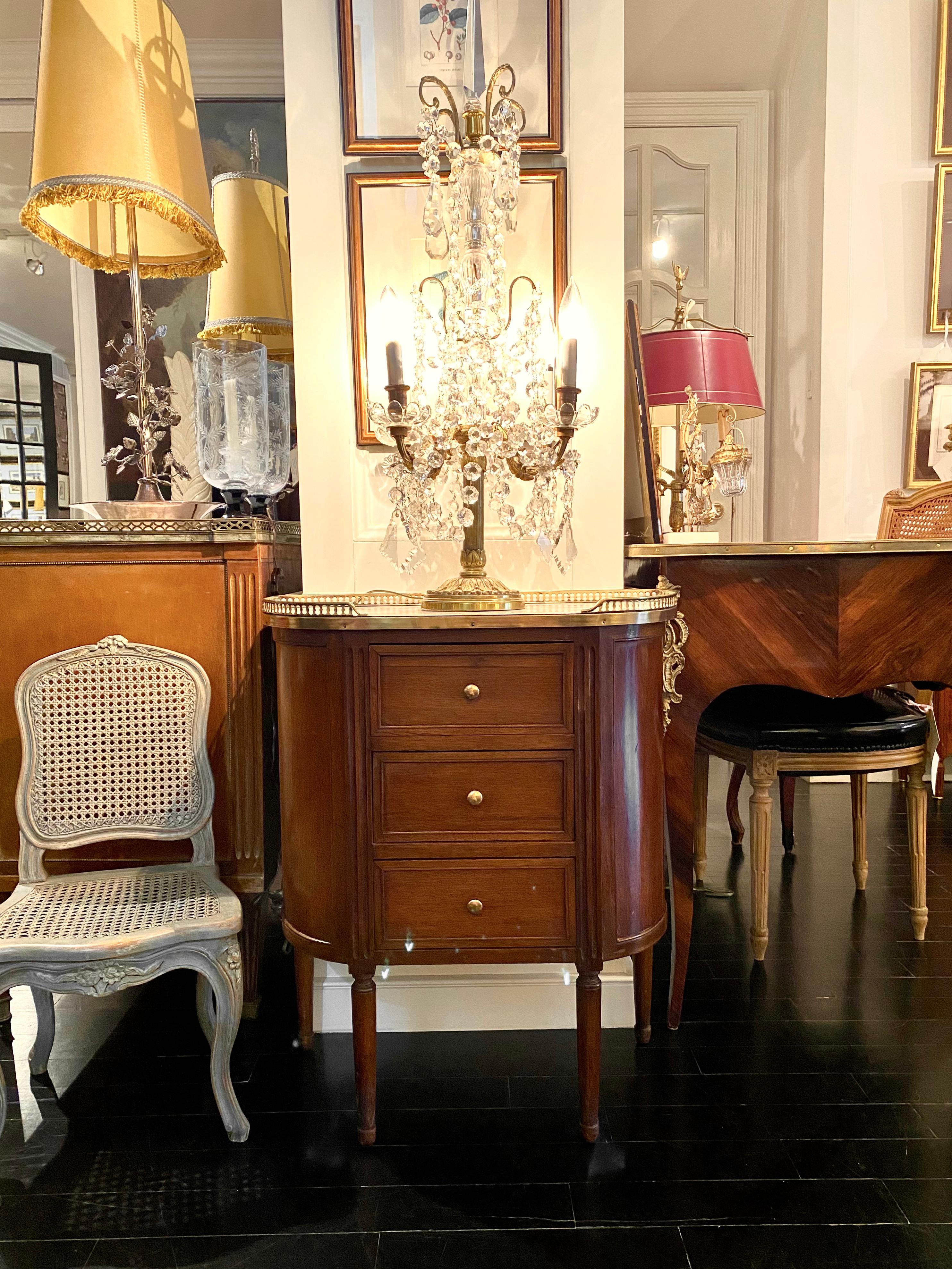 demi lune meuble