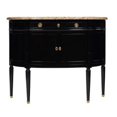 Louis XVI Style Demilune Chest