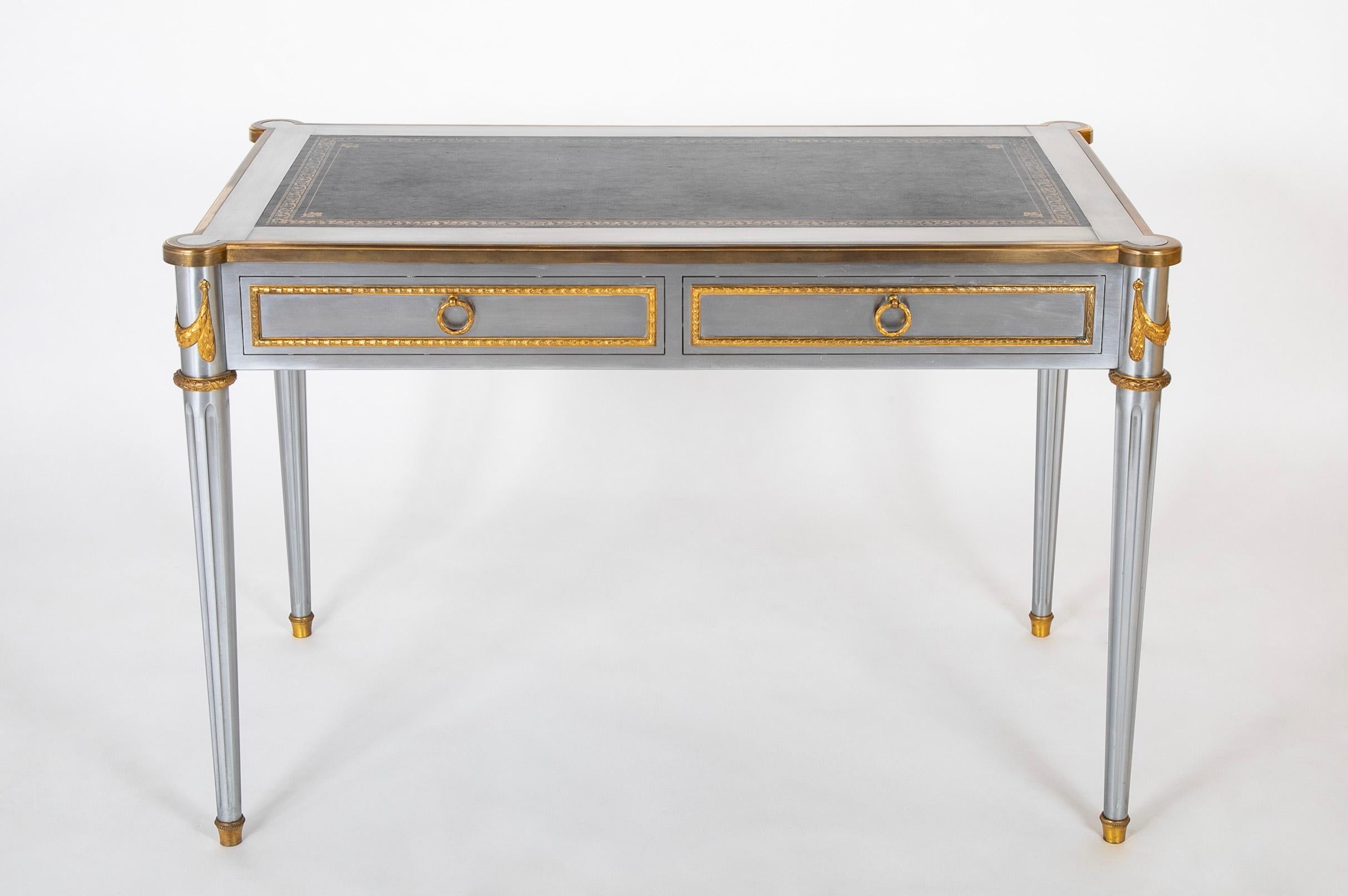 Louis XVI Style Desk By John Vesey  For Sale 7