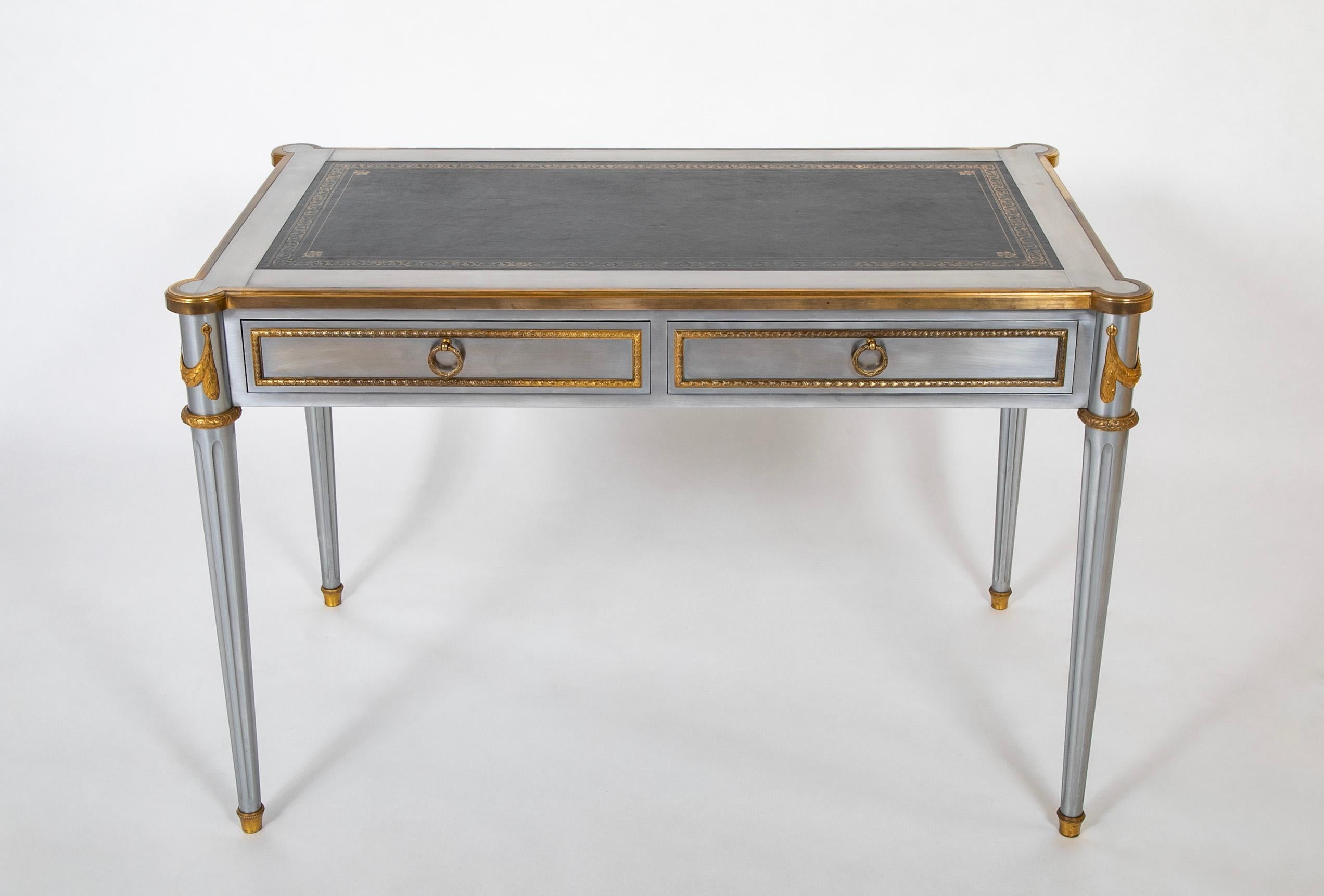 American Louis XVI Style Desk By John Vesey  For Sale