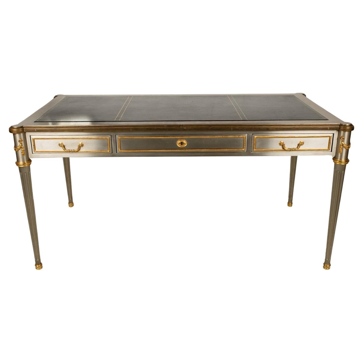 Louis XVI Style Desk by John Vesey  For Sale