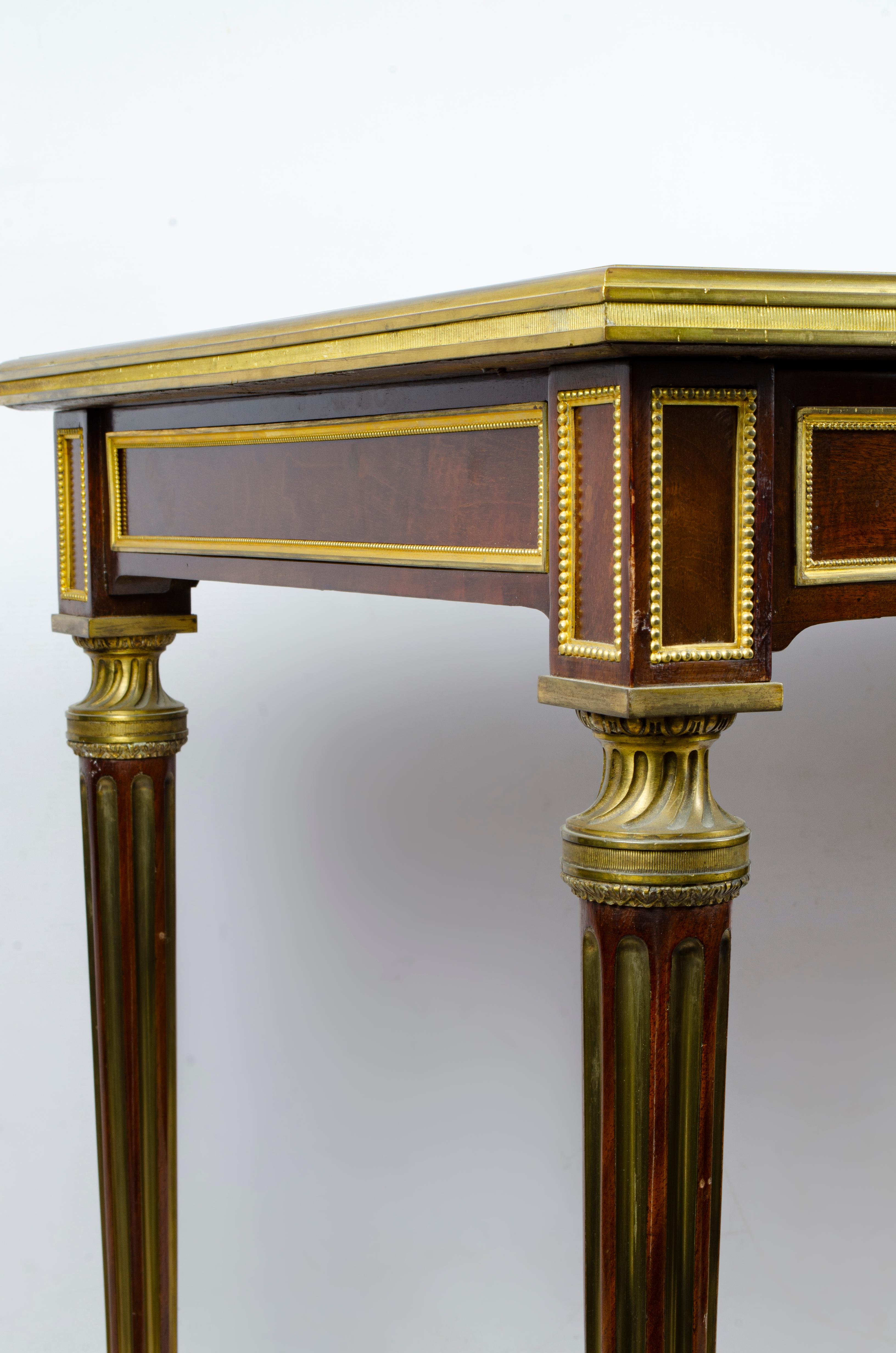 Schreibtisch im Louis-XVI.-Stil von Paul Sormani (Furnier) im Angebot