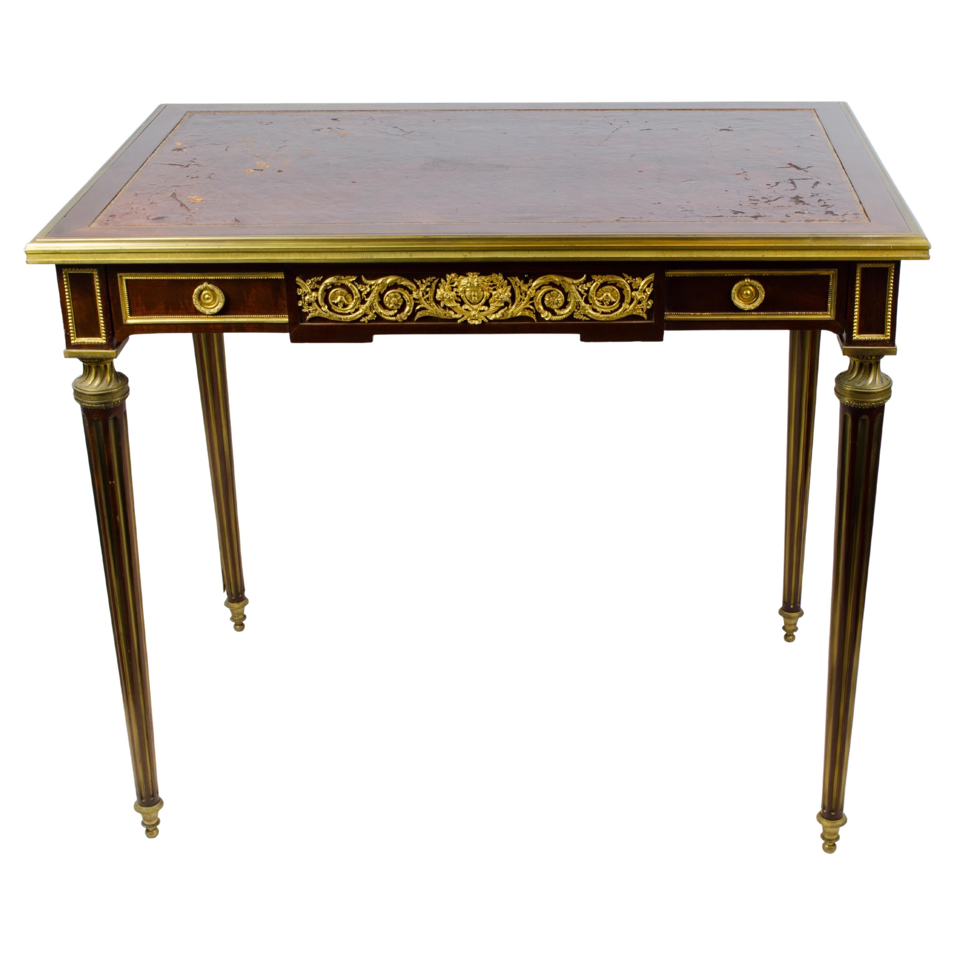 Louis XVI Style Desk Made by Paul Sormani