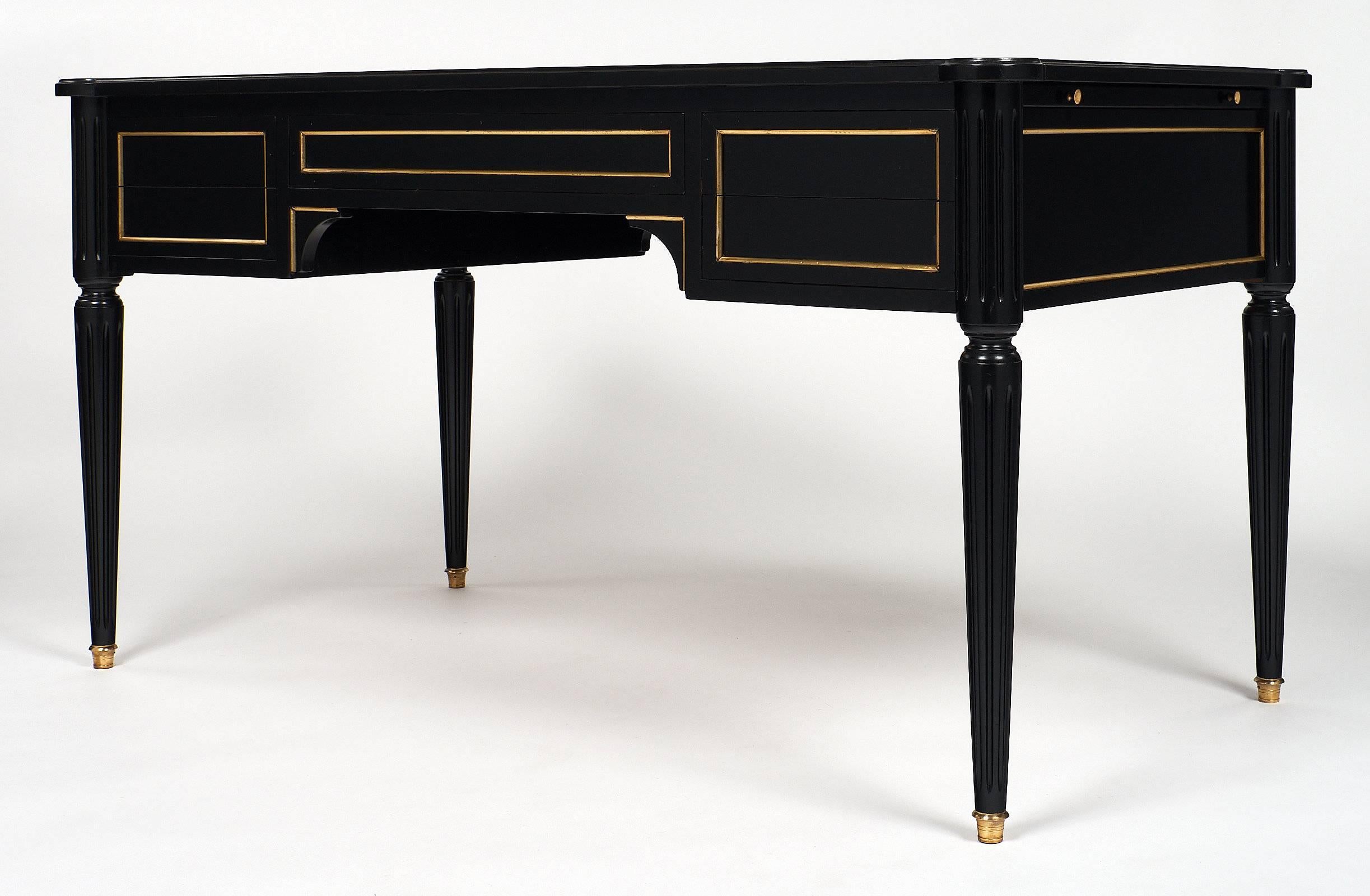 Louis XVI Style Desk with Leather Surface 4