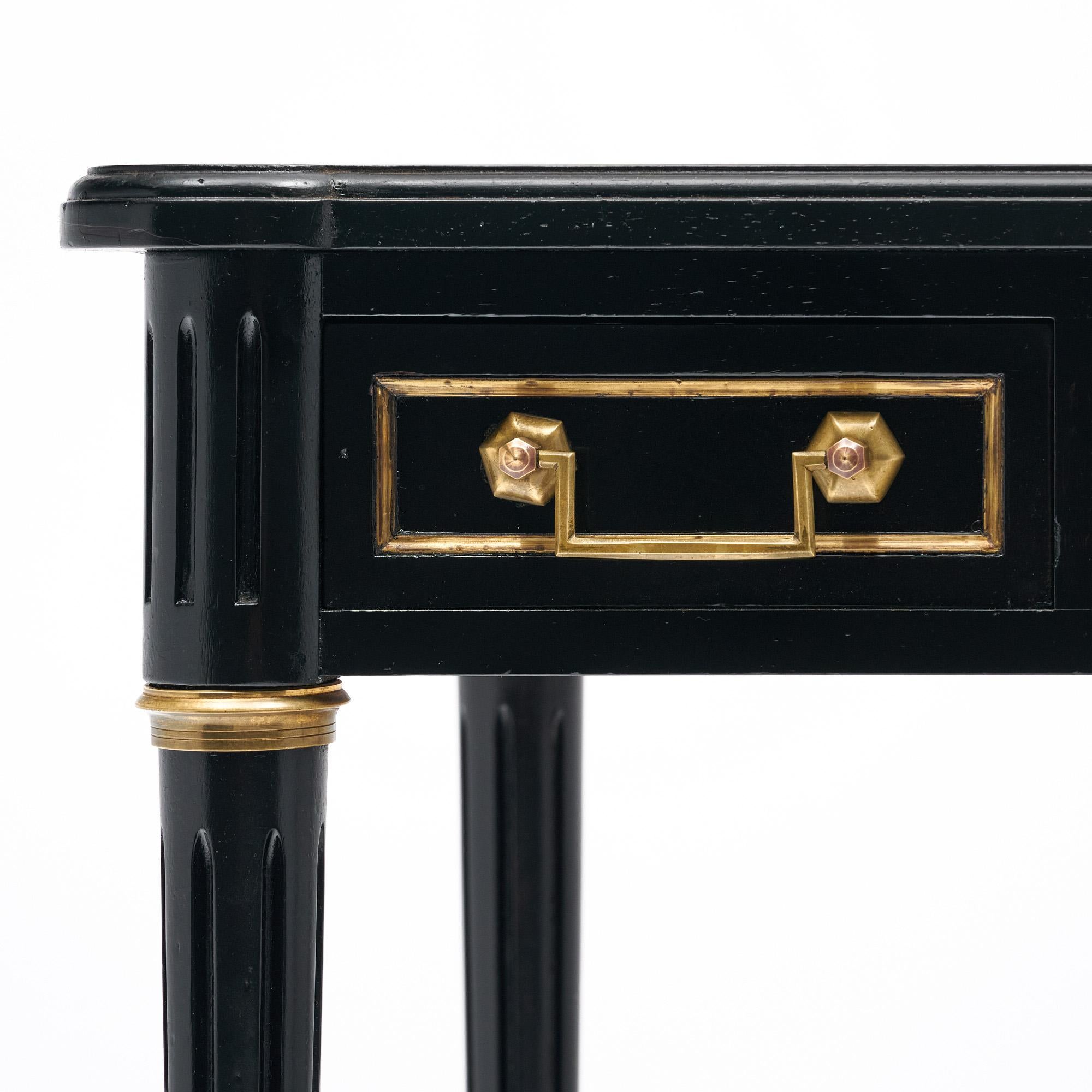 Louis XVI Style Desk With Leather Top For Sale 7
