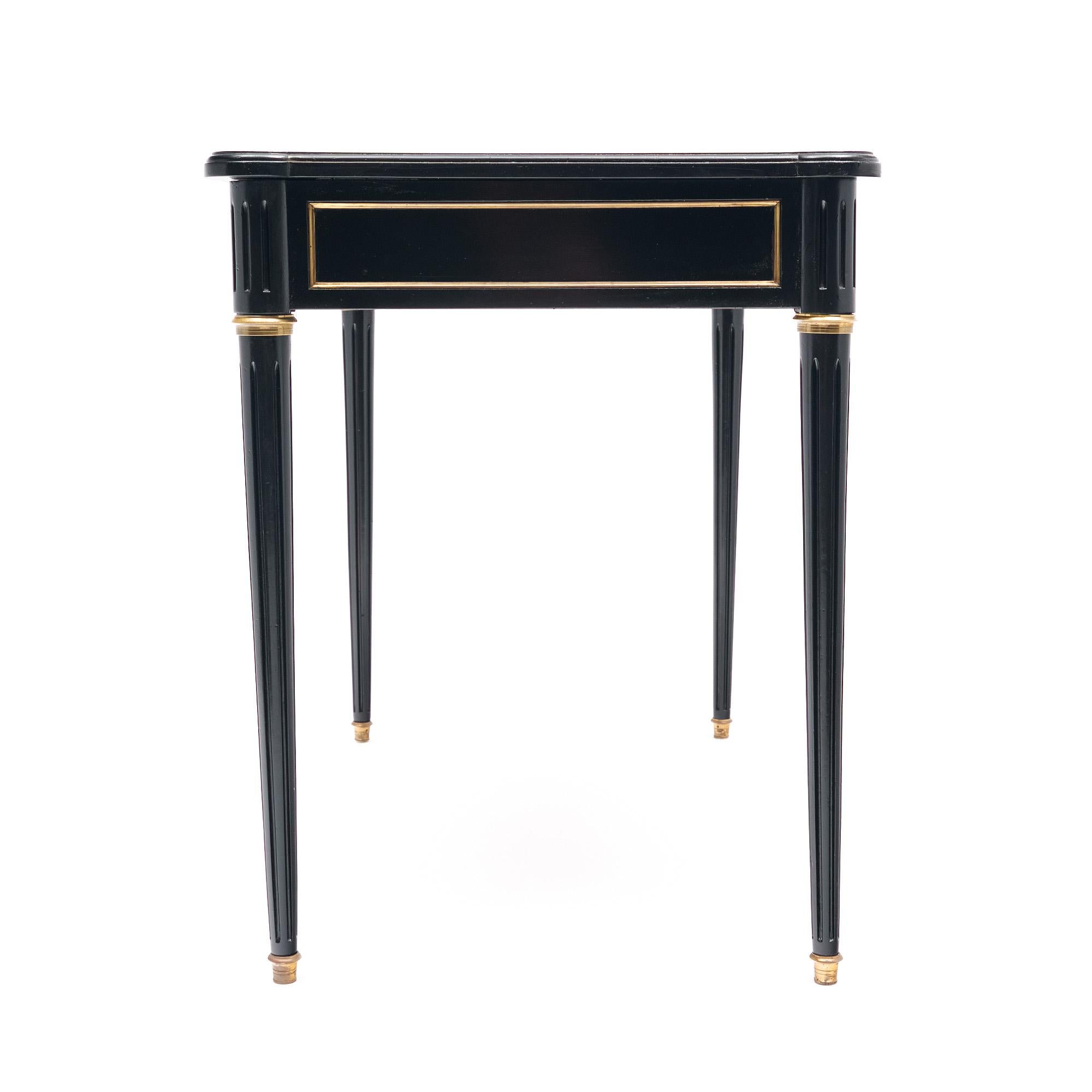Louis XVI Style Desk With Leather Top For Sale 8