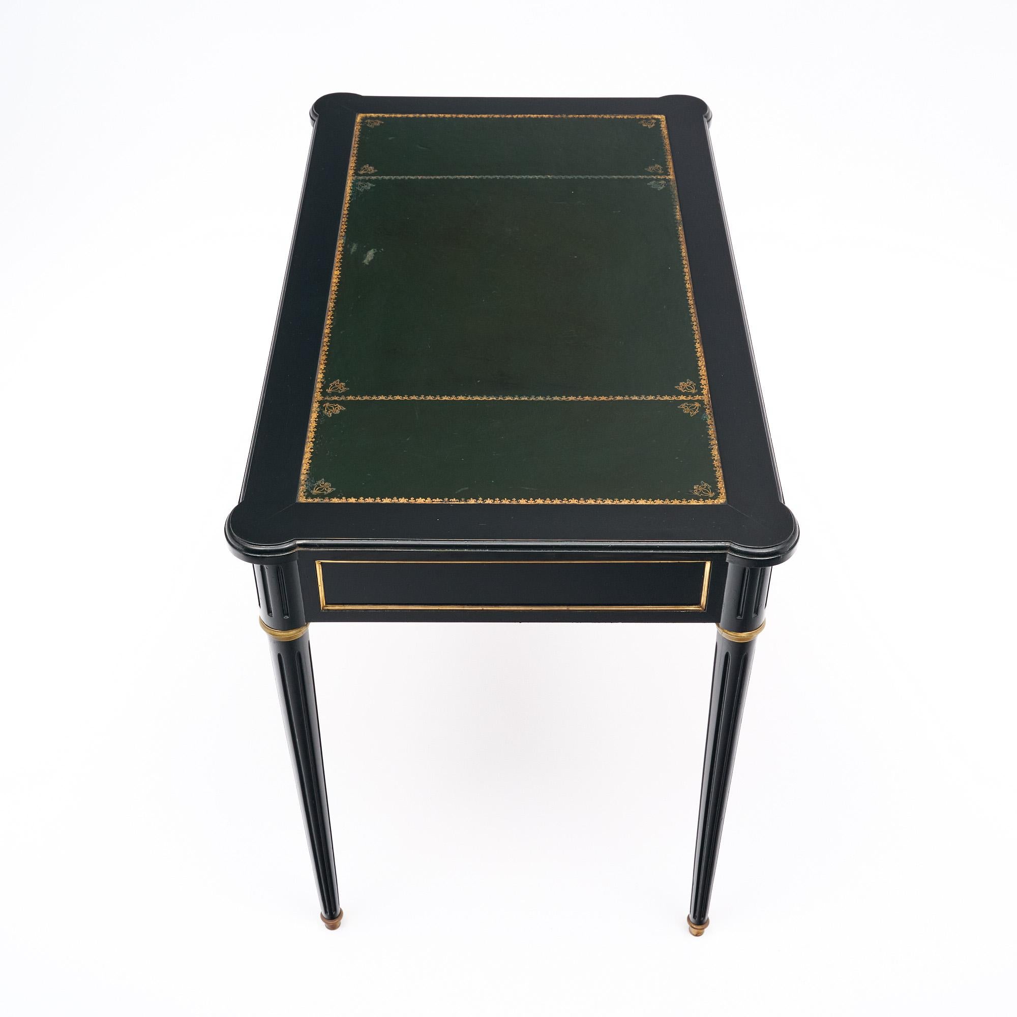 Louis XVI Style Desk With Leather Top For Sale 9