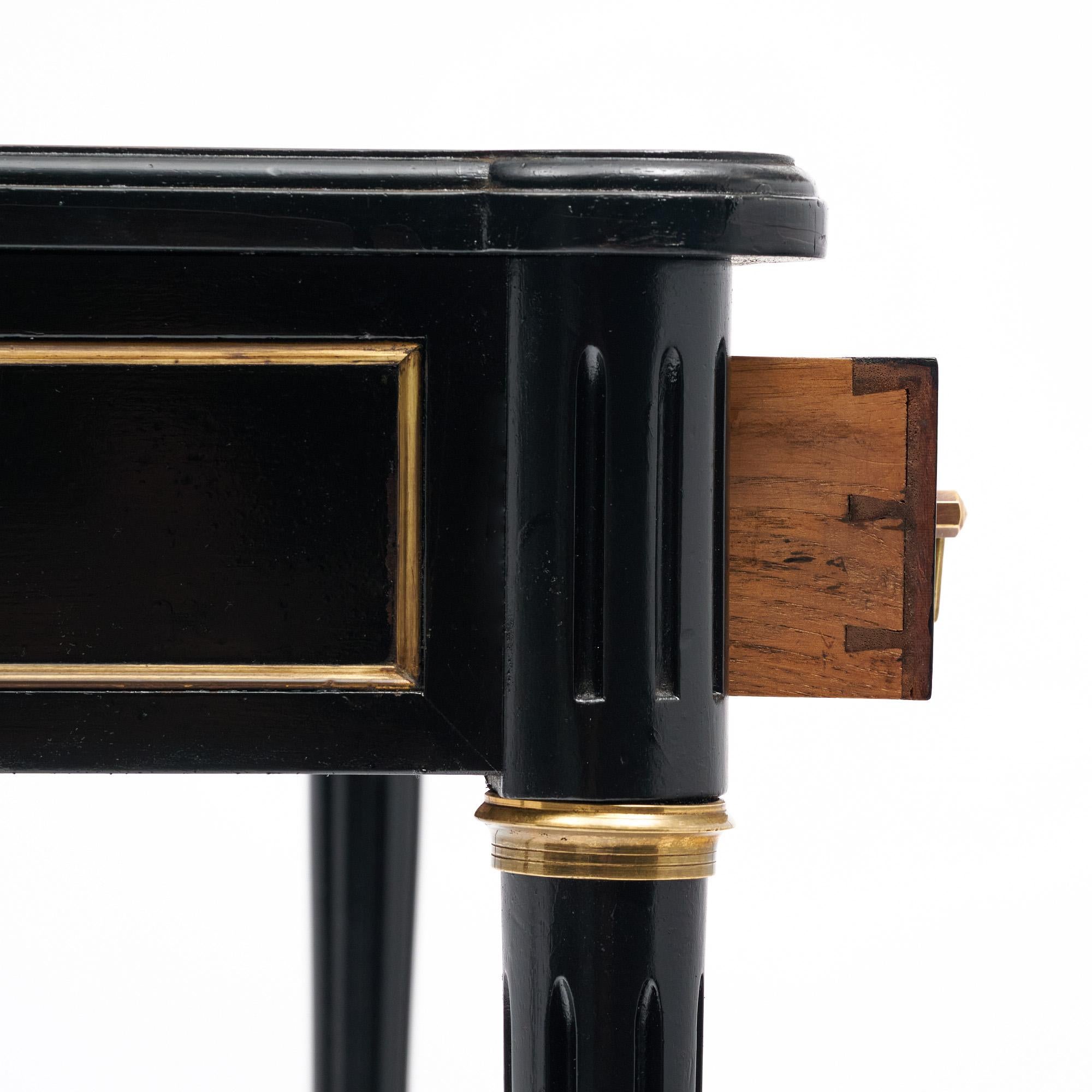 Louis XVI Style Desk With Leather Top For Sale 10