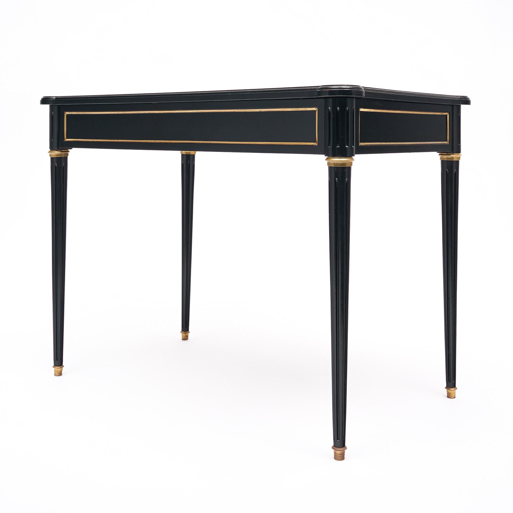 Louis XVI Style Desk With Leather Top For Sale 11