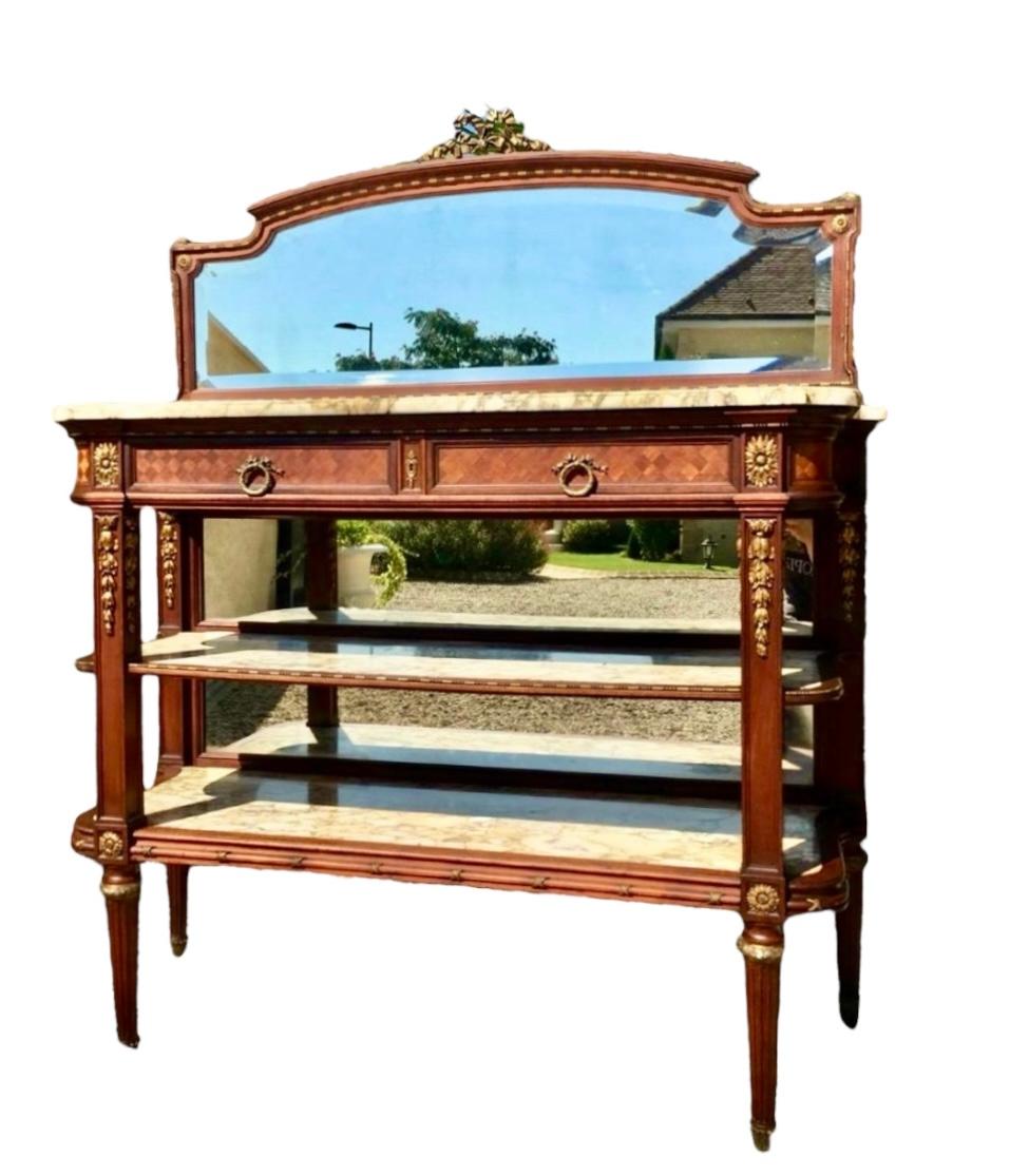 Louis XVI Style Dining Room, XIXth century For Sale 1