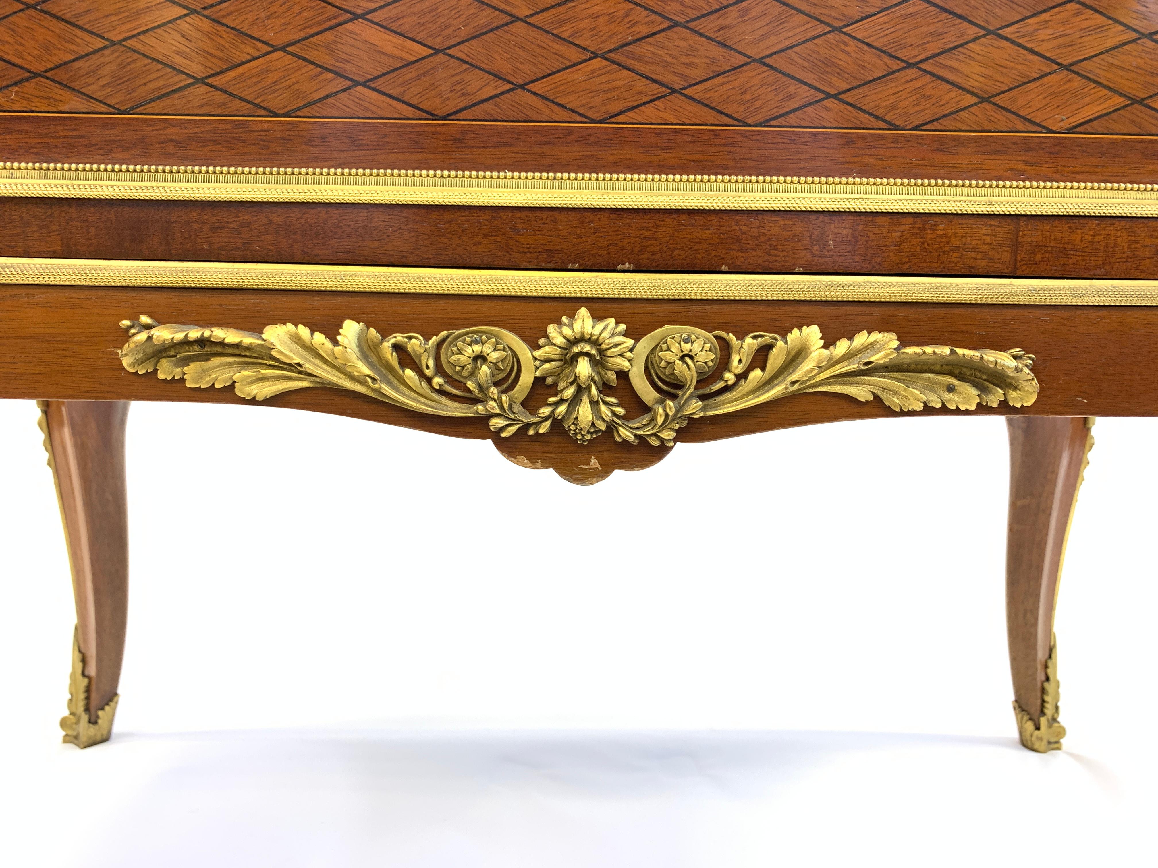 Louis XVI Style Display Cabinet with Ormolu Mounts, Maison Krieger For Sale 3