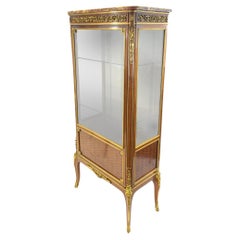 Louis XVI Style Display Cabinet with Ormolu Mounts, Maison Krieger