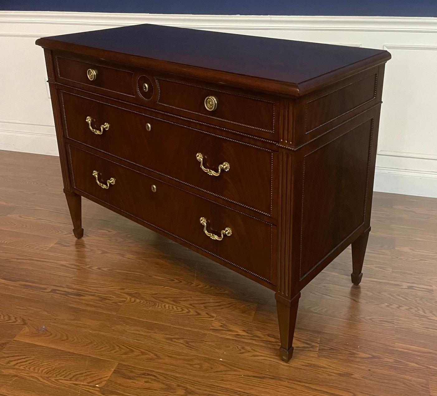 Louis XVI Style Drawer Chest For Sale 2