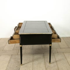 Louis XVI style Ebonised Bureau Plat