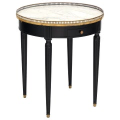 Louis XVI Style Ebonized Bouillotte Table