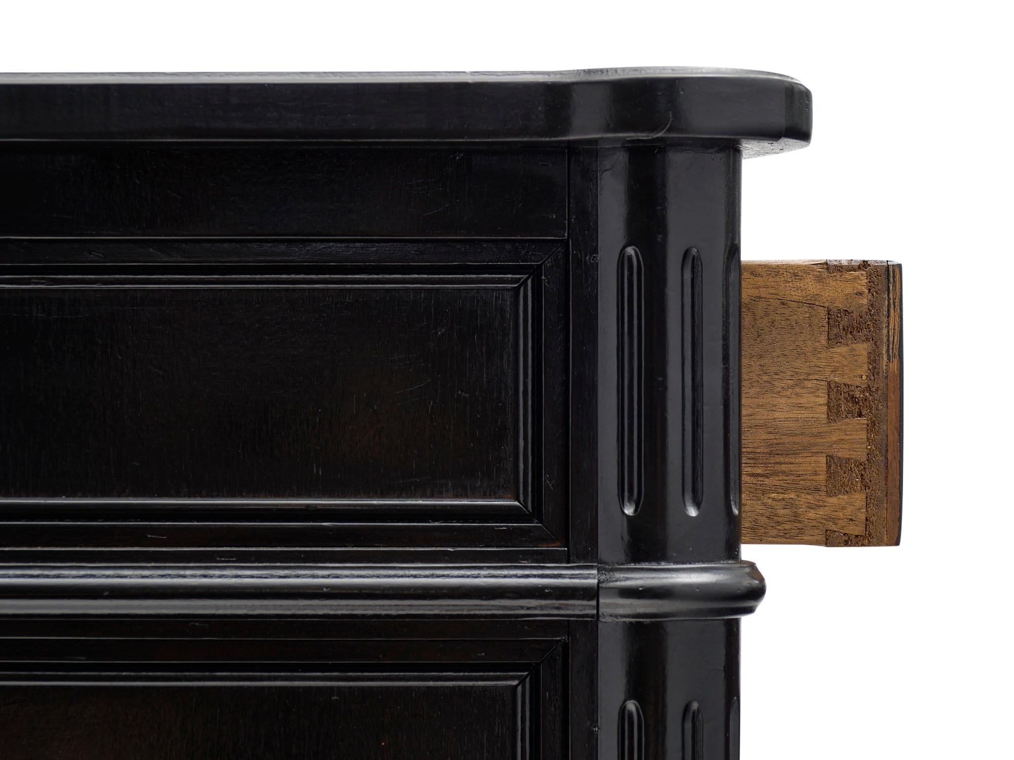 Louis XVI Style Ebonized Buffet 2