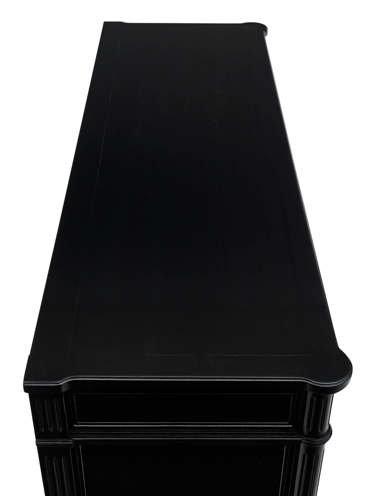 Louis XVI Style Ebonized Buffet 3