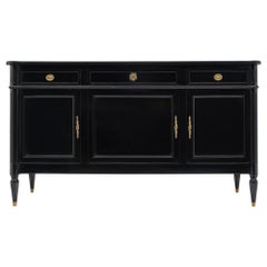 Louis XVI Style Ebonized Buffet