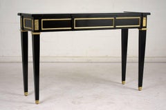 Louis XVI Style Ebonized Console Table