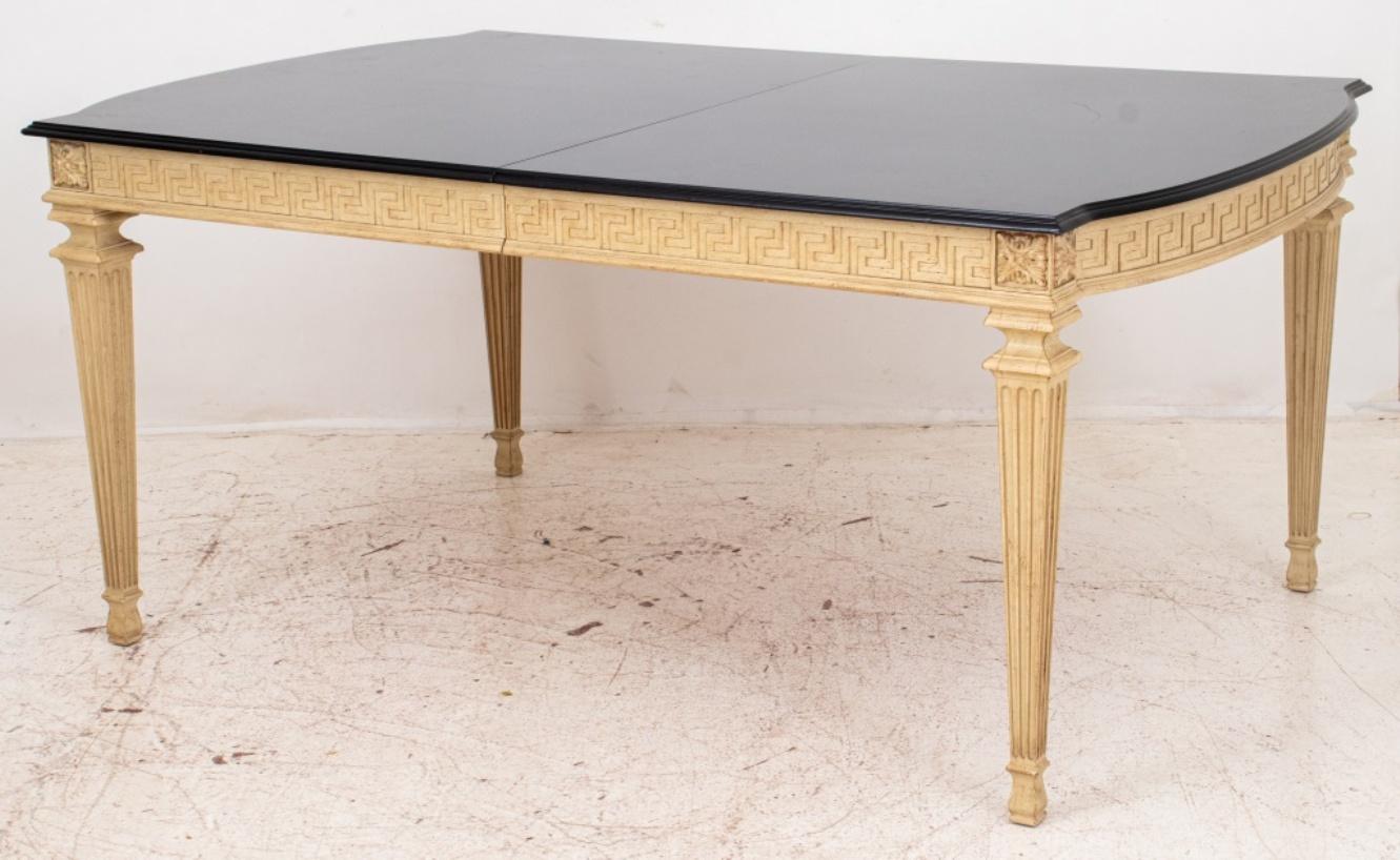 Wood Louis XVI Style Extending Dining Table For Sale