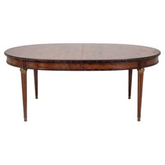 Louis XVI Style Extending Rosewood Dining Table