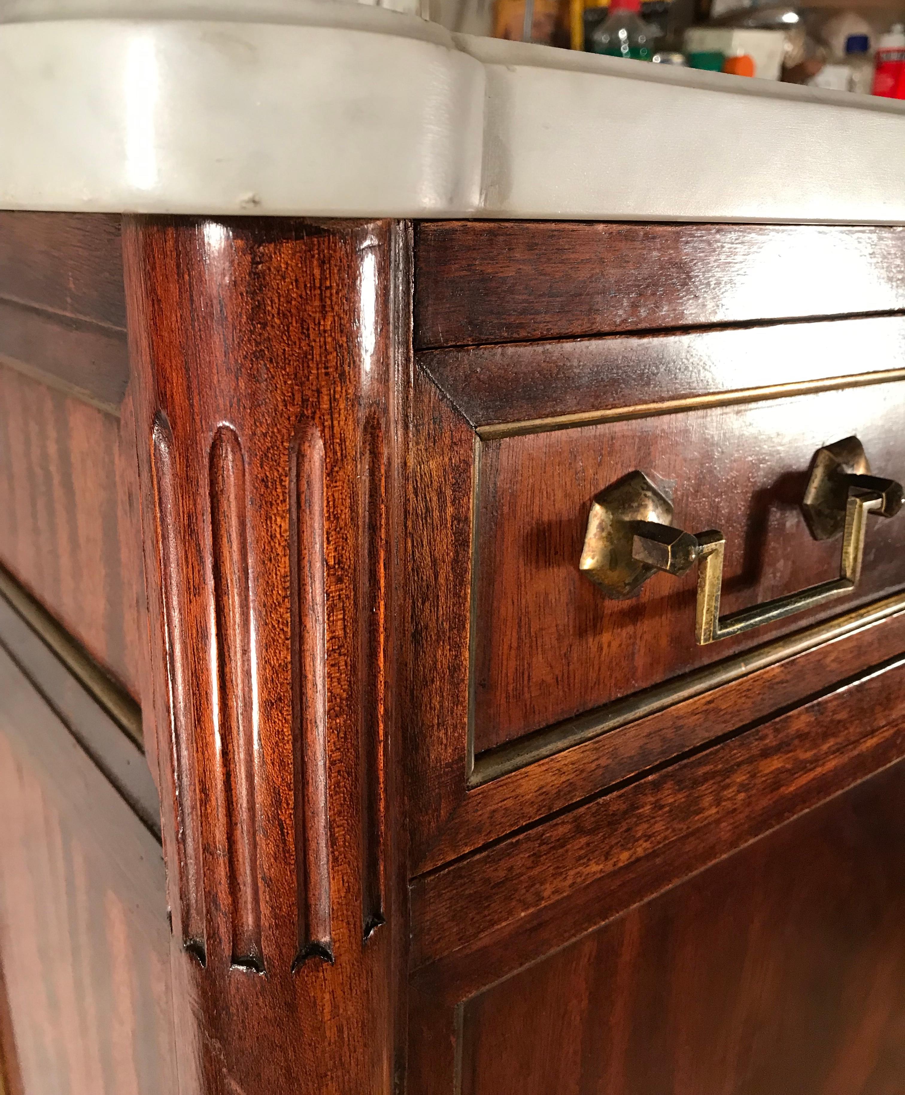 Louis XVI Style Fall Top Secretaire For Sale 2