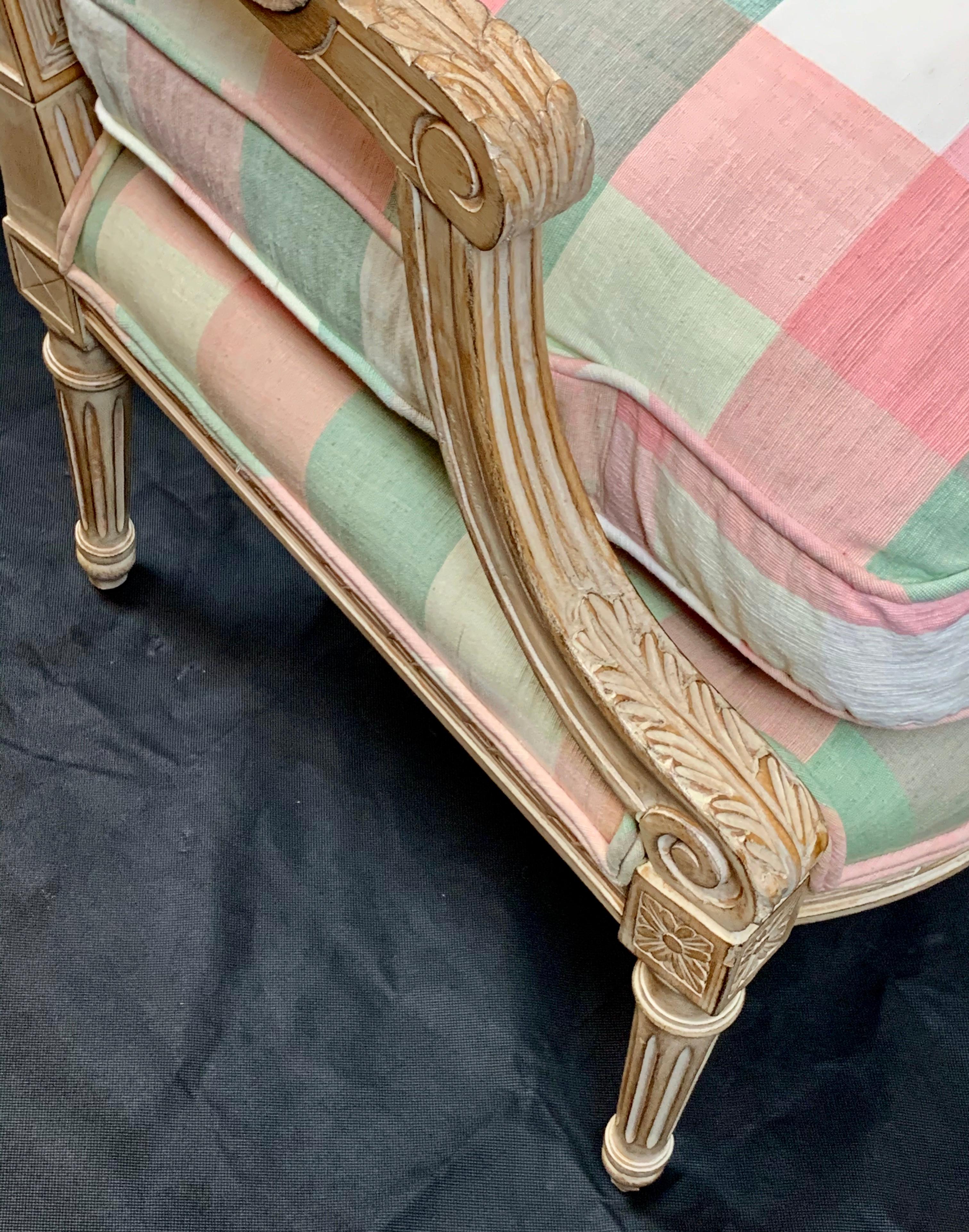 Meyer, Gunther & Martini's Louis XVI Style Fauteuil In Good Condition In West Palm Beach, FL