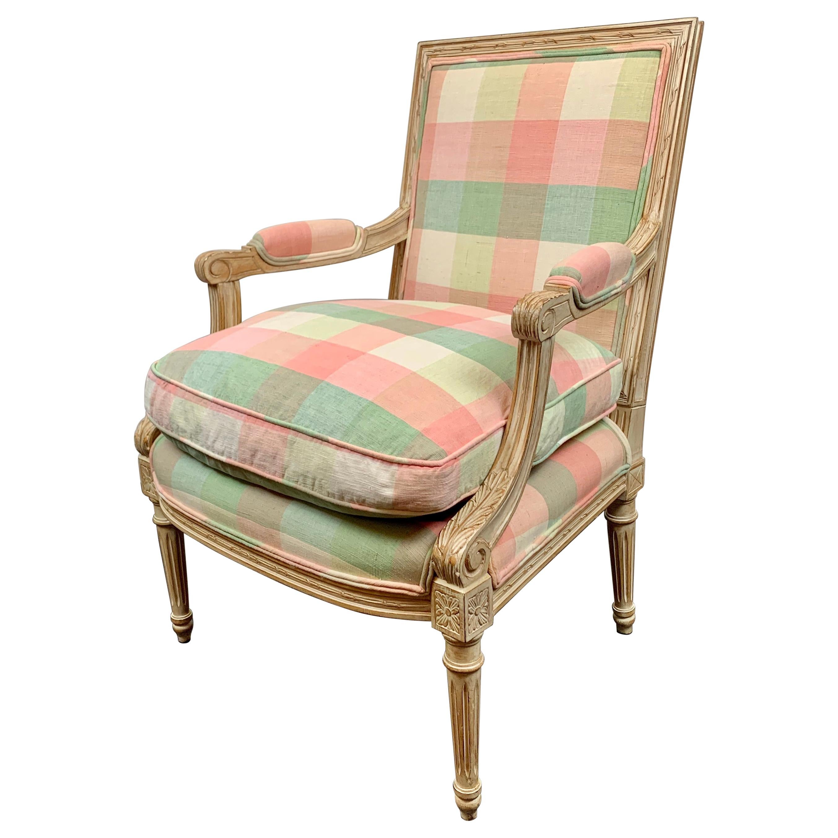 Meyer, Gunther & Martini's Louis XVI Style Fauteuil