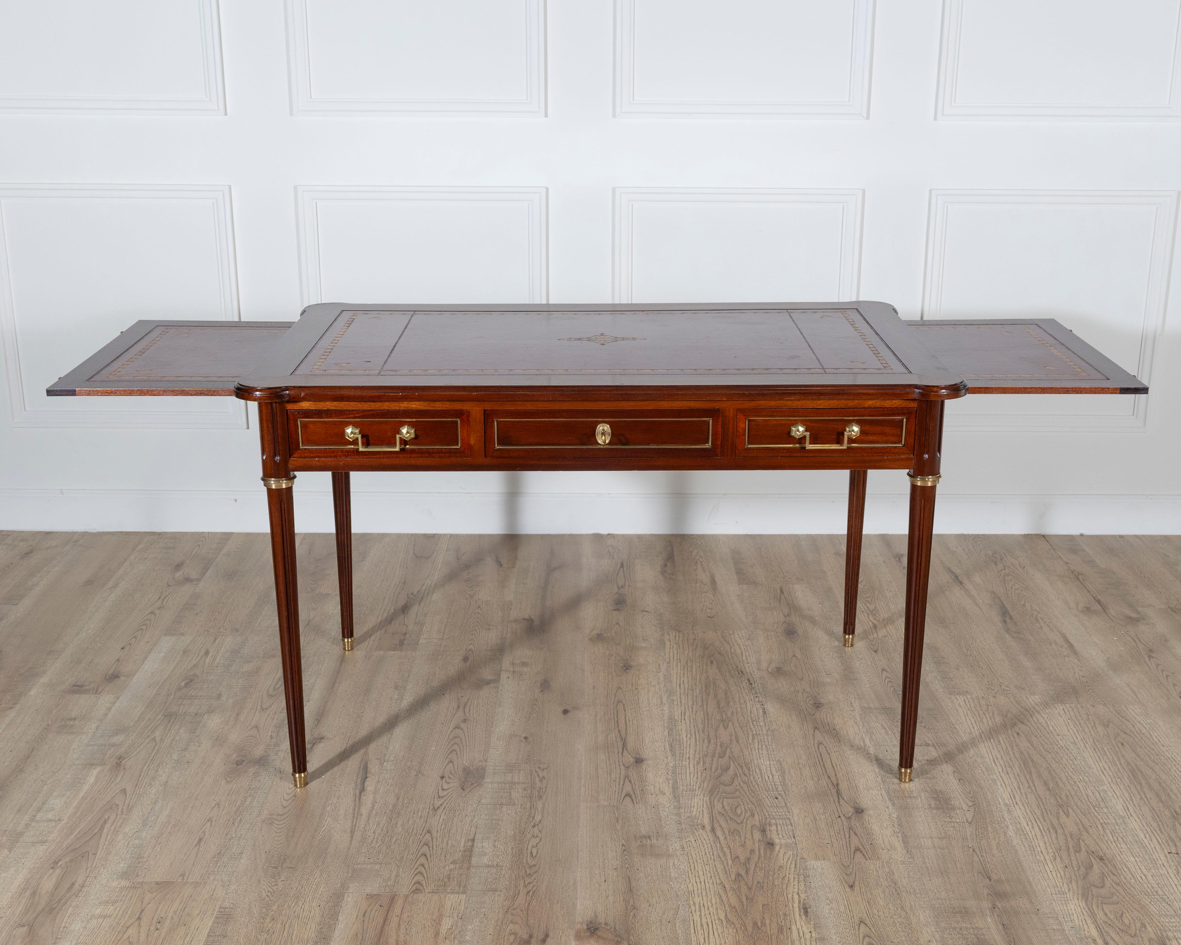 Louis XVI Style Flat Desk For Sale 2