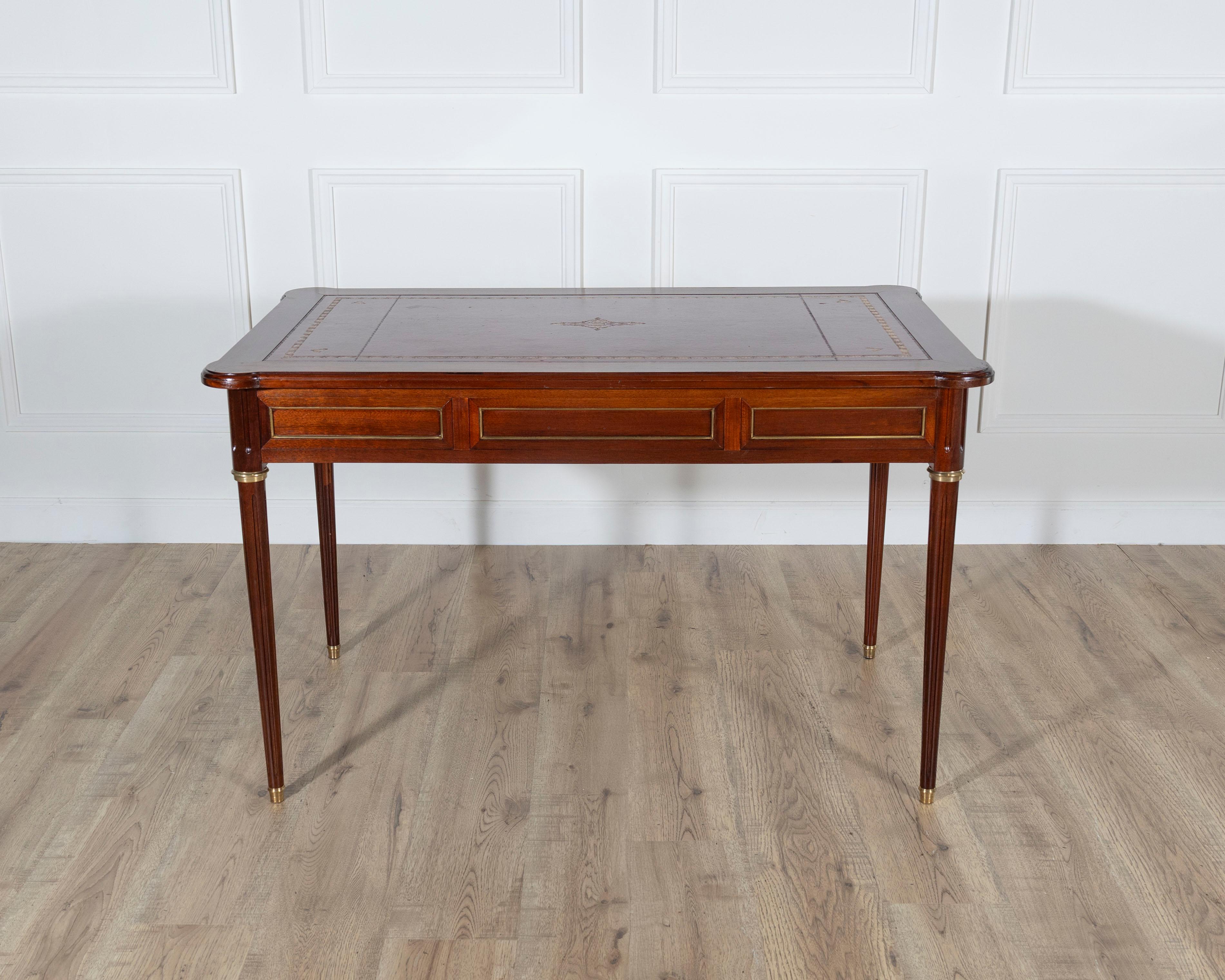 Louis XVI Style Flat Desk For Sale 3