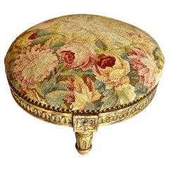 Vintage Louis XVI-Style Footstool