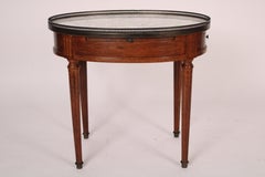 Louis XVI Style Beech Wood Bouillotte Table
