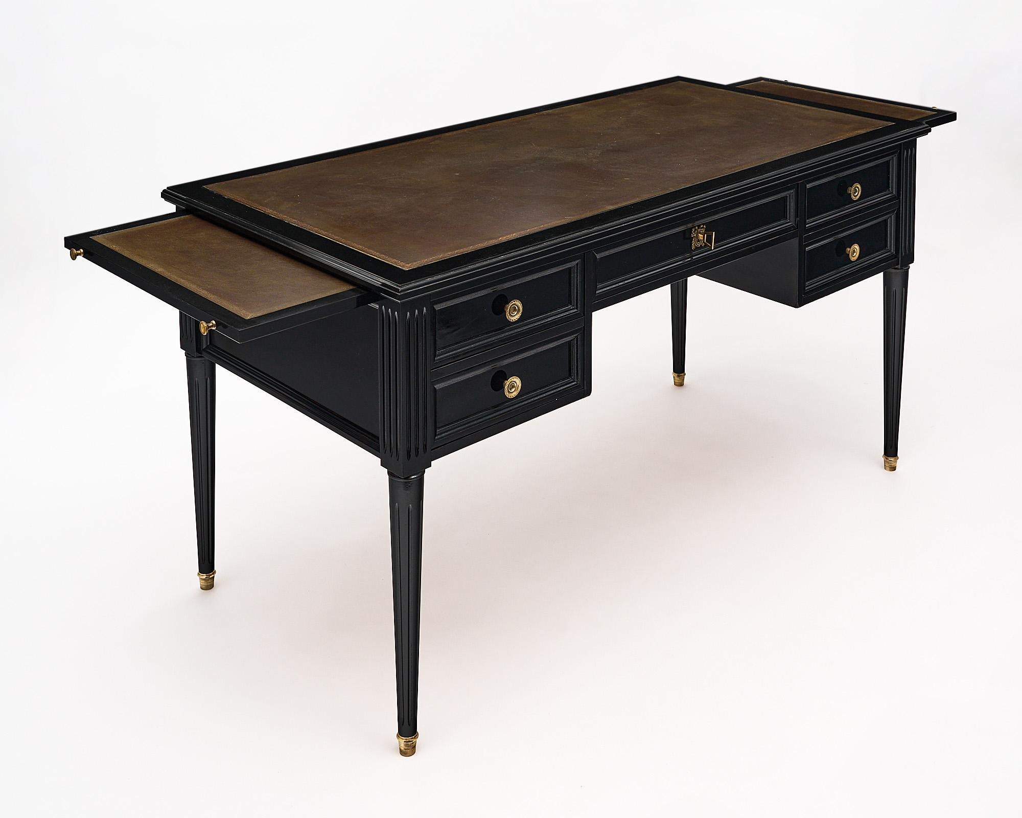 Louis XVI Style French Antique Desk In Good Condition In Austin, TX